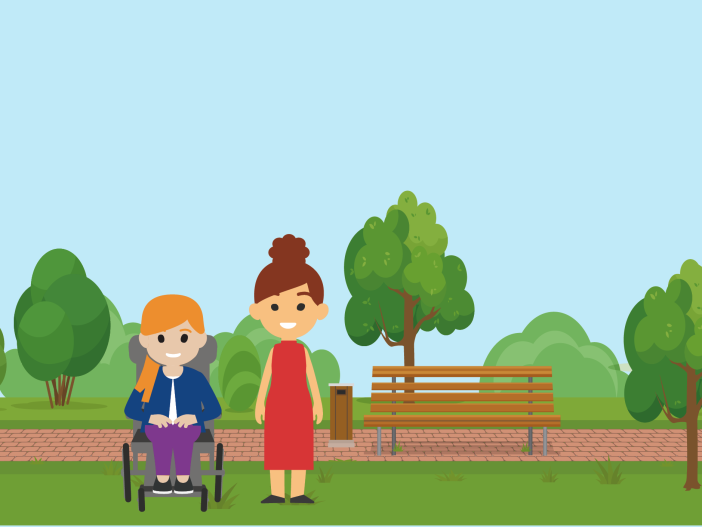 Mary moved into supported living during COVID-19!