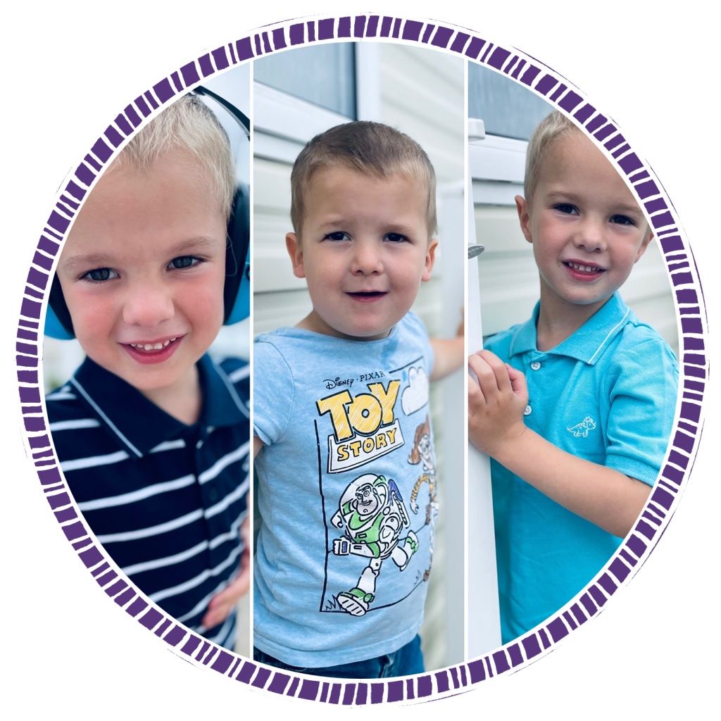 BAPs awards Newcomer Finalist - Image of twins Jaxson and Michael and their brother Blake - the inspiration behind The Parker Family blog.