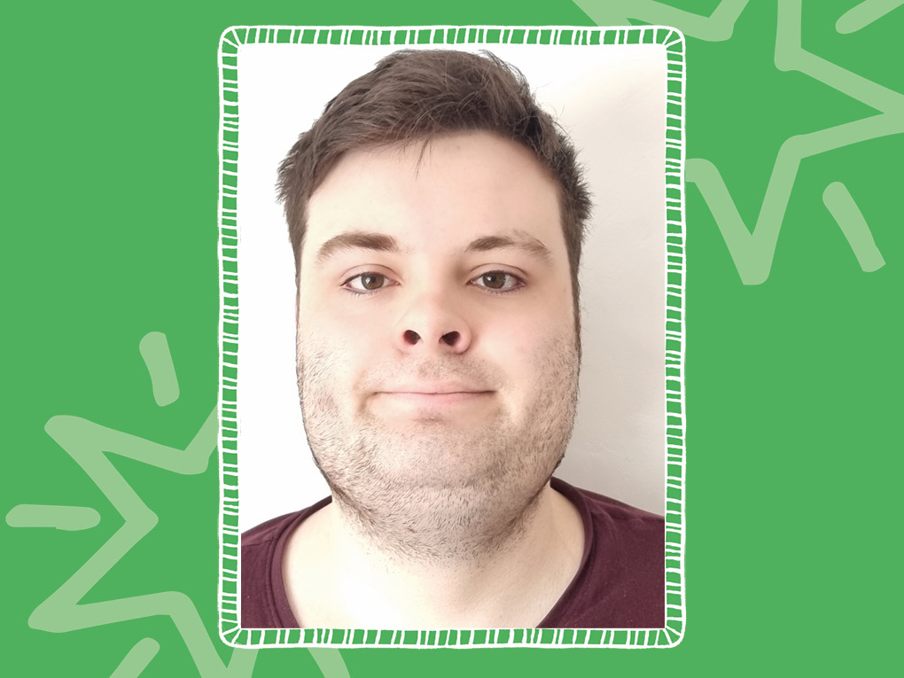 Alistair’s thriving with our specialist autism and learning disability support!