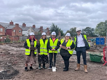 Ground-breaking ceremony as construction begins on our flagship brain injury rehabilitation centre!