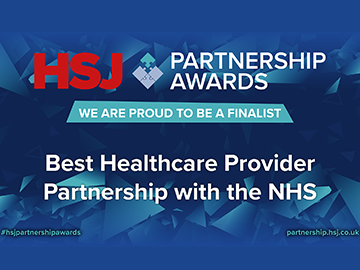 Children’s Complex Care are HSJ Partnership Award 2024 finalists!