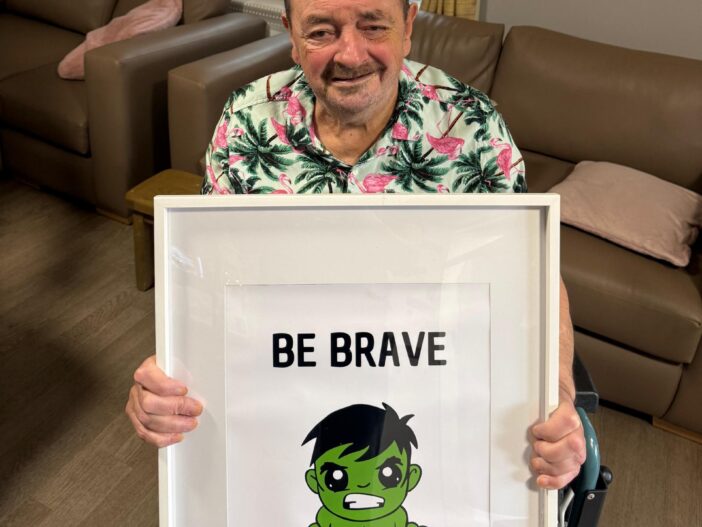 Specialist support helps Steve take big steps towards a bright future