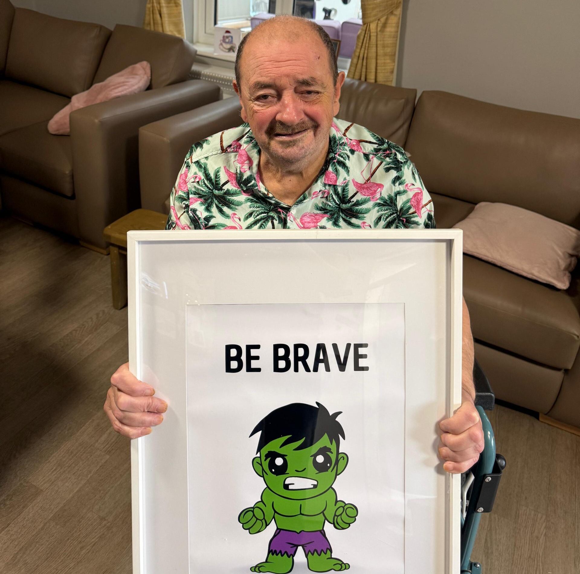 Specialist support helps Steve take big steps towards a bright future