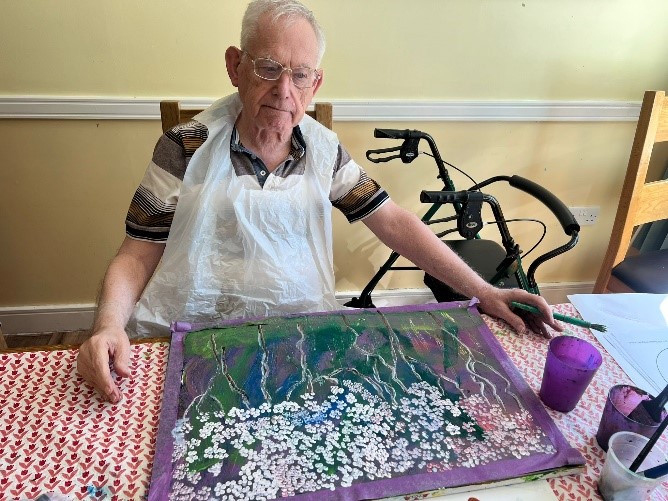 How art helped Malcom shine!