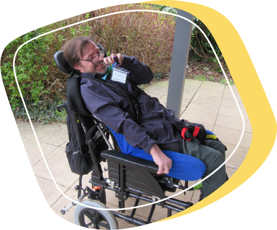 A photo of Adi, one of our Quality Checker's, arriving at Landau Lodge to complete our debut eco audit! 